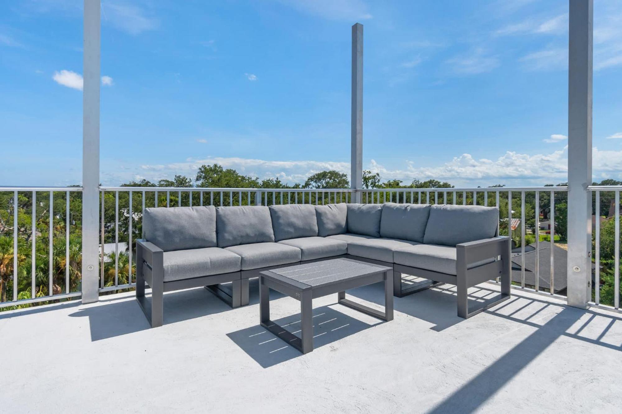The Ray - Penthouse Suite - 360° Rooftop View St. Augustine Exterior photo